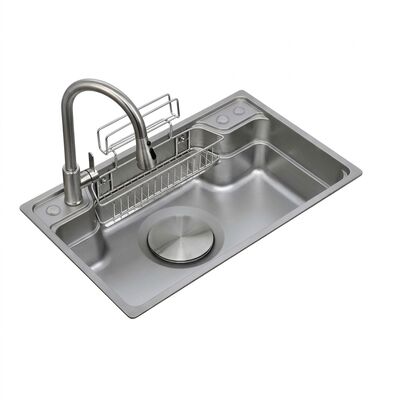 Goede prijs Apron Front 23x21 Handmade Bar Sink SUS304 16 Gauge Single Bowl Deep Basin online