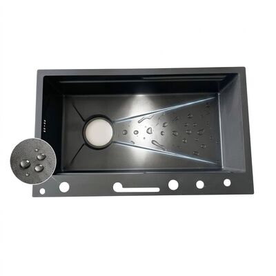 Goede prijs 30 Inch Drop-In Double Bowl Kitchen Sink 22 Gauge with Two Faucet Holes online